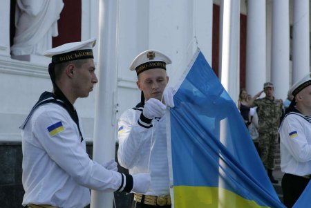 В Одессе отметили День Государственного флага (фото)