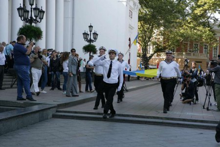 В Одессе отметили День Государственного флага (фото)