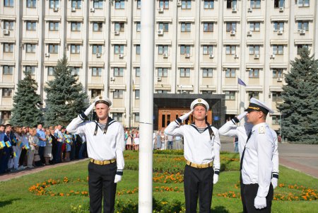 В Одессе отметили День Государственного флага (фото)