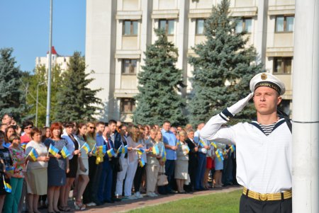 В Одессе отметили День Государственного флага (фото)
