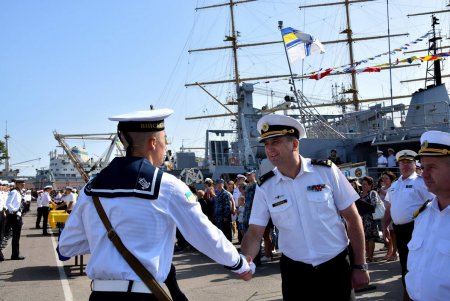 В Одессе будущие «морские волки» присягнули на верность народу Украины (фото)