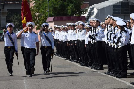 В Одессе будущие «морские волки» присягнули на верность народу Украины (фото)