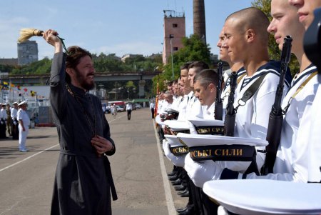 В Одессе будущие «морские волки» присягнули на верность народу Украины (фото)