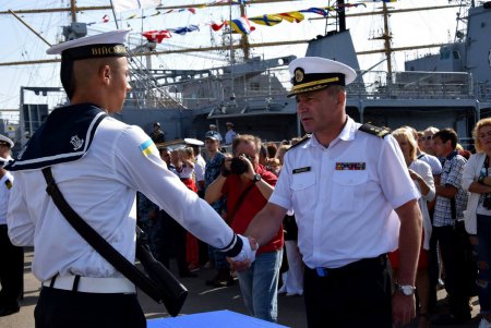 В Одессе будущие «морские волки» присягнули на верность народу Украины (фото)