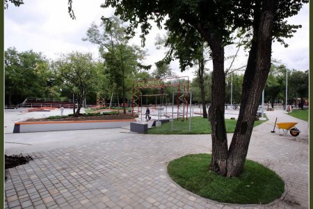 В Одессе наводят лоск на скейт-коллеге Барселоны (фоторепортаж)