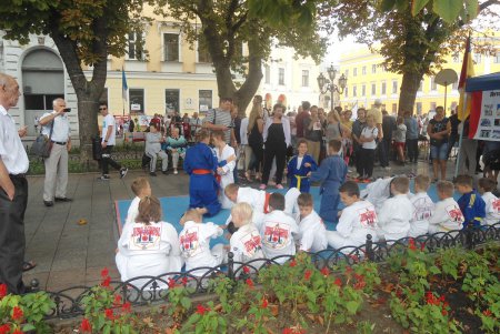 В День физкультуры и спорта учащиеся одесских спортивных школ показали свои достижения (фото)