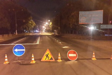 В Одессе разметили дорогу на Инглези (фото)