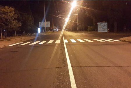 В Одессе разметили дорогу на Инглези (фото)