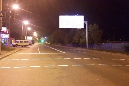 На участках Люстдорфской дороги — новая разметка (фото)