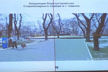 Старобазарный сквер ожидает комплексная реконструкция (фото)