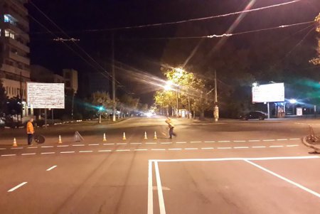 Дорога на Космонавтов «украсилась» новой разметкой (фото)