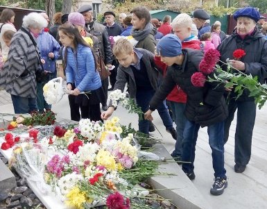 В Одессе почтили память евреев, погибших от рук нацистов (фото) 