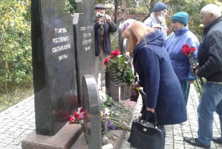 В Одессе почтили память евреев, погибших от рук нацистов (фото) 