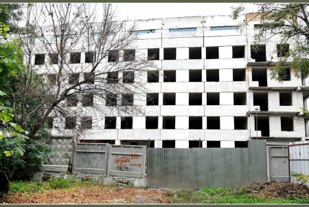 Институт глазных болезней разрастется на глазах (фоторепортаж)