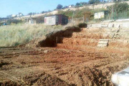 В Люстдорфе  вторично пресечено нахальное строительство (фото)