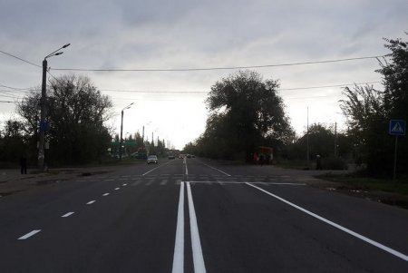 Дорога в сторону Ленпоселка в Одессе обзавелась новой разметкой (фото)