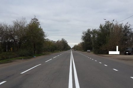 Дорога в сторону Ленпоселка в Одессе обзавелась новой разметкой (фото)