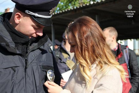 Сотня новобранцев пополнила ряды одесских патрульных (фото)
