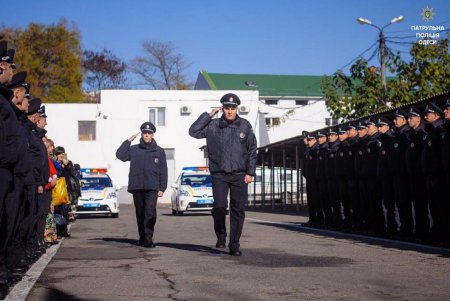 Сотня новобранцев пополнила ряды одесских патрульных (фото)