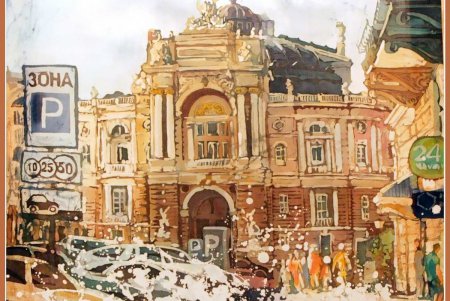 Свои «4 дні в Одесі» представляет зрителю любопытный автор «теплого» искусства (фоторепортаж)