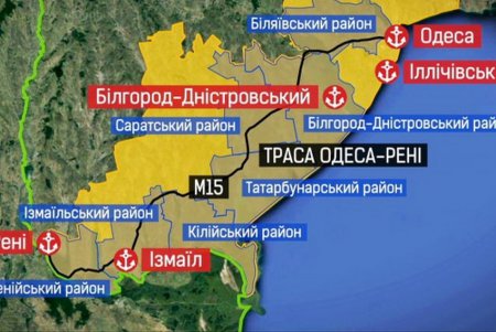 Участок автотрассы от Одессы по направлению к Румынии теперь как новый (фото)