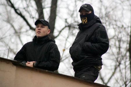 Активисты выступили против вырубки деревьев в «Летнем театре» (фоторепортаж)