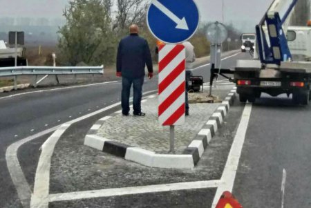 В Одесской области установлен первый ограничитель скорости европейского образца (фото)
