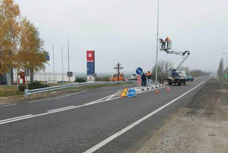 В Одесской области установлен первый ограничитель скорости европейского образца (фото)