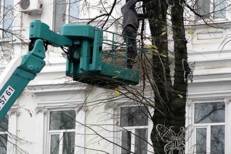 Зима на пороге: из Одессы «улетели» и рукотворные бабочки (фоторепортаж)