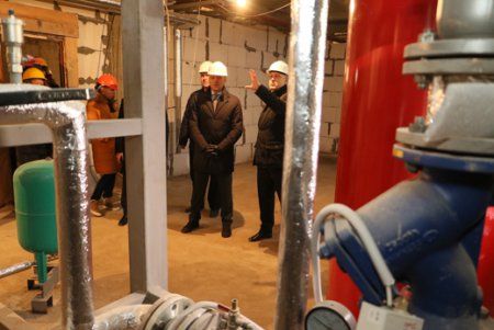 Мэр Одессы проинспектировал строительство школы на улице Говорова (фото)