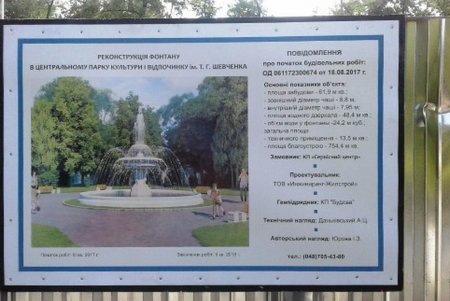 Первый вице-мэр Одессы Орловский проинспектировал ход реконструкции фонтанов в парках и скверах (фото)