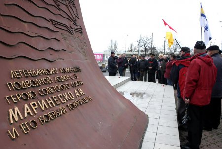 Одесситы вспоминали героического земляка — автора «атаки века» (фоторепортаж)