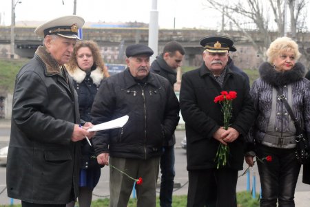 Одесситы вспоминали героического земляка — автора «атаки века» (фоторепортаж)