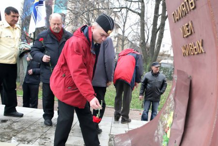 Одесситы вспоминали героического земляка — автора «атаки века» (фоторепортаж)