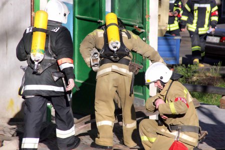 Сегодня в Одессе пожарные «подожгли» Национальную библиотеку (фоторепортаж)