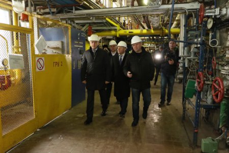 Жители домов на Шкодовой горе будут с теплом: на котельную подан газ (фото)