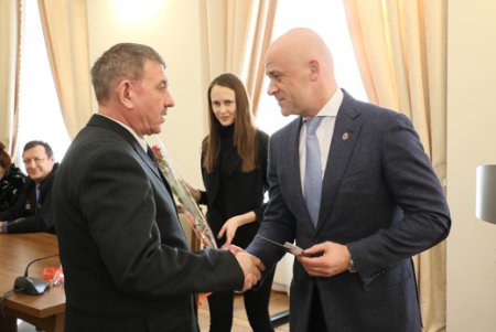 День ликвидатора: городской голова встретился с героическими одесситами (фото)