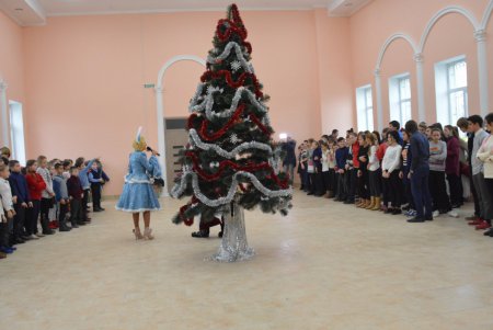 Школьники микрорайона «Хаджибейский» в День святого Николая увидели научные чудеса (фото)