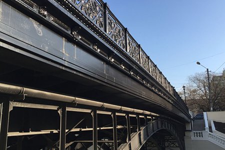 В Одессе мост Коцебу стал как новенький (фото)