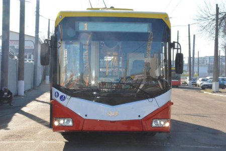 В Одессу приехал первый новейший белорусский троллейбус (фото) 