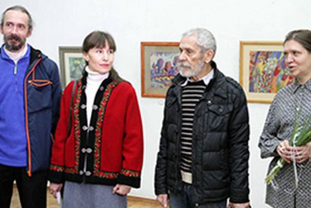 Взгляд на мир может объединить мастеров разных художественных языков (фоторепортаж)