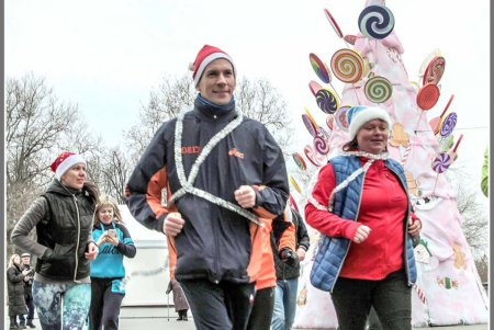 С Дюком, бегом в Новый Год! (фоторепортаж)