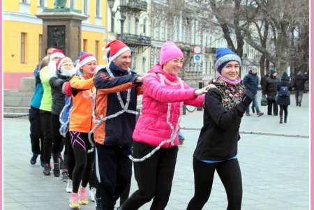 С Дюком, бегом в Новый Год! (фоторепортаж)