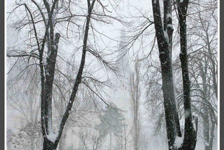 Одесса пережила первое наступление зимней стихии (фоторепортаж)