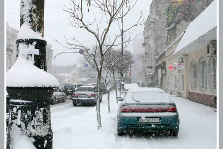 Одесса пережила первое наступление зимней стихии (фоторепортаж)