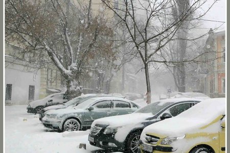 Одесса пережила первое наступление зимней стихии (фоторепортаж)