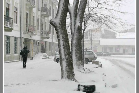 Одесса пережила первое наступление зимней стихии (фоторепортаж)