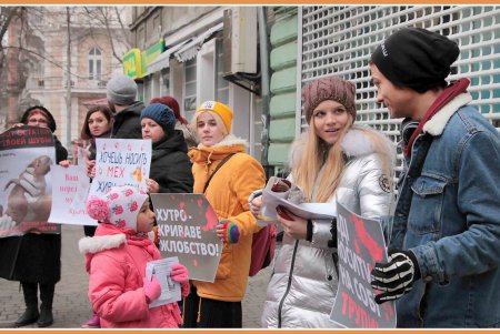 В Одессе наблюдался первый слабый всплеск антимехового движа (фоторепортаж)