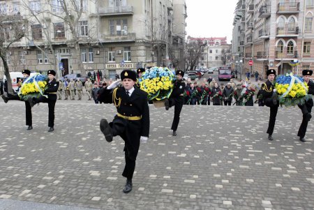 В Одессе отметили День соборности Украины (фоторепортаж)