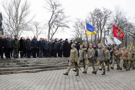 В Одессе отметили День соборности Украины (фоторепортаж)